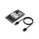 Case Externo USB 3.0 SATA 3 6Gbps para HD/SSD 2.5” – Compatível com até 4TB!