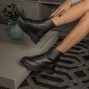Coturno Militar Feminino GuGi 202 – Estilo Urbano com Atitude e Conforto!