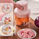 Mais Praticidade na Cozinha com o Mini Triturador Elétrico USB!