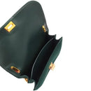 BOLSA FEMININA ITALIANA COM ALÇA DE CORRENTE – DESIGN MODERNO E MINIMALISTA