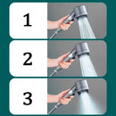 Cabeça de Chuveiro de Alta Pressão com Economia de Água – Portátil e Eficiente!