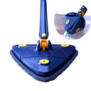 Kit Mop com 3 Panos Esfregão Triangular Giratório 360° – Limpeza Profunda com Facilidade e Agilidade!