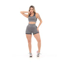 Conjunto Fitness Top + Shorts Levanta Bumbum – Assunto Moda