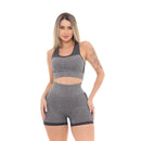 Conjunto Fitness Top + Shorts Levanta Bumbum – Assunto Moda