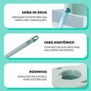 🧼 Balde Mop Giratório 360° com Cesto Inox – Praticidade e Eficiência na Limpeza do Dia a Dia!